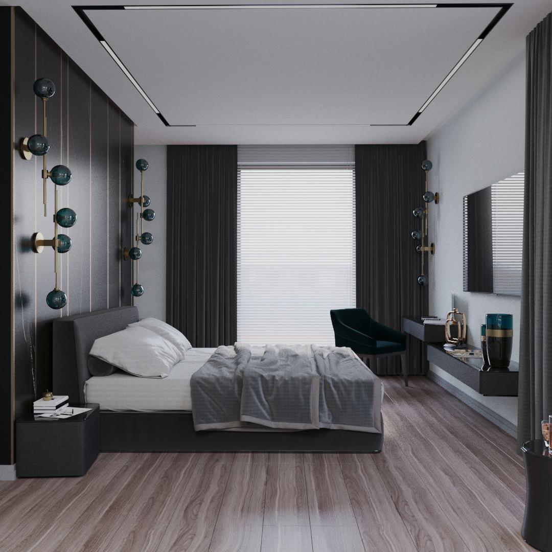 Спальня "Grey emerald"