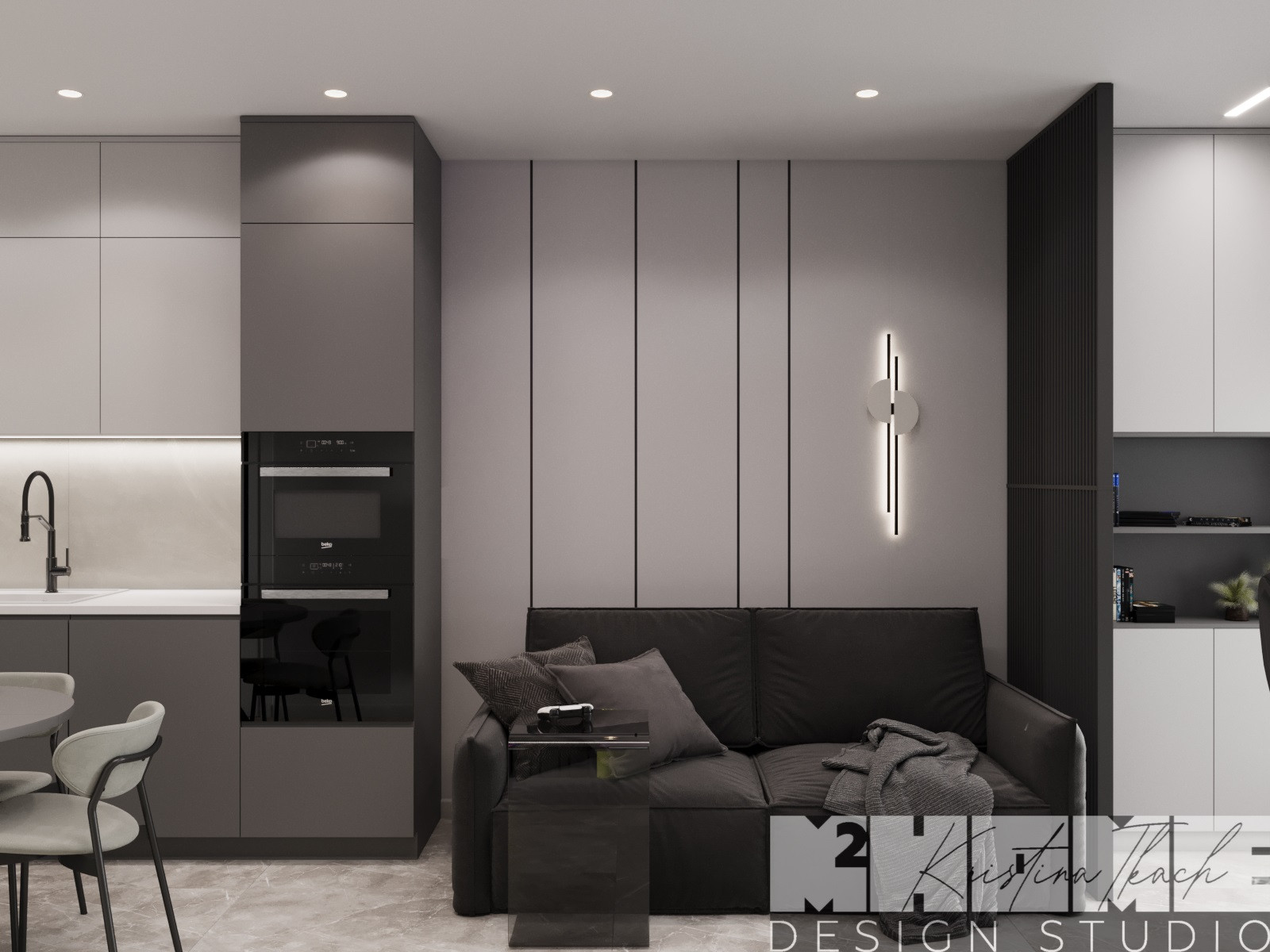 ДИЗАЙН ПРОЕКТ ДЛЯ НЕБОЛЬШОЙ КВАРТИРЫ