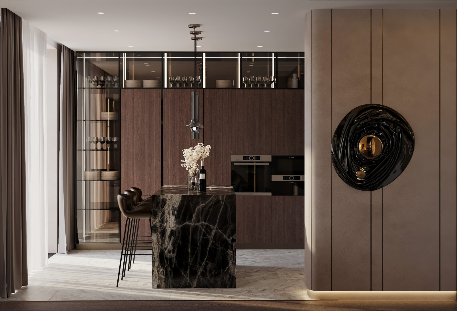 Дизайн интерьера дома 260 кв. м.