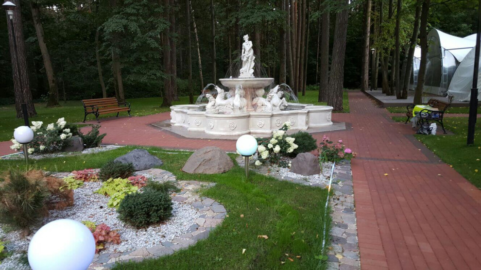 Обложка проекта: Танцующий и поющий фонтан