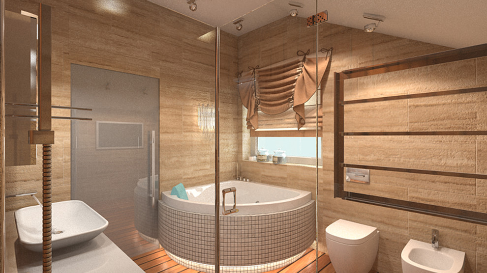 Дизайн-проект интерьера загородного дома в Кондакопшино