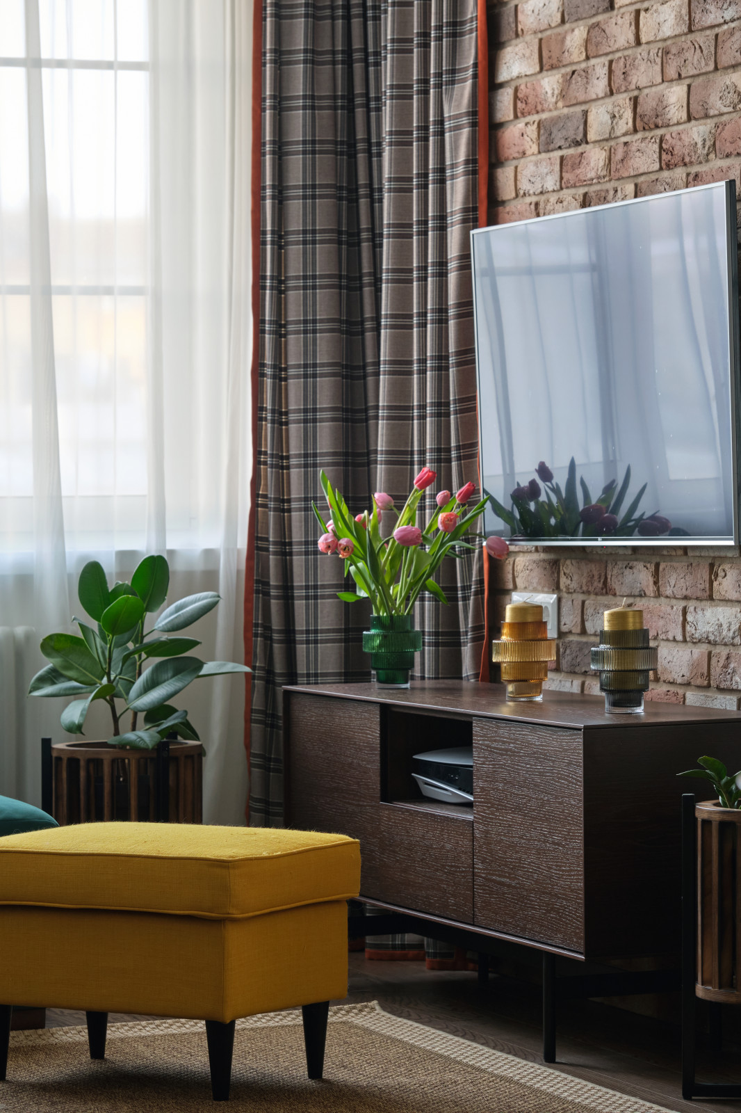 Яркий аутентичный интерьер