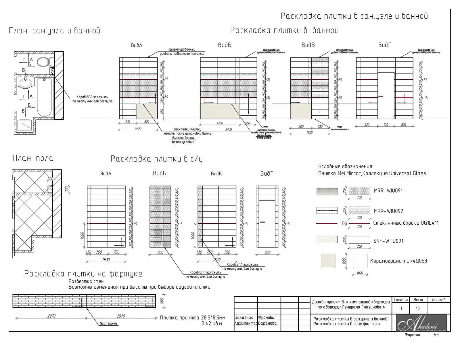 ЖК Арбековская застава,перепланировка и дизайн квартиры
