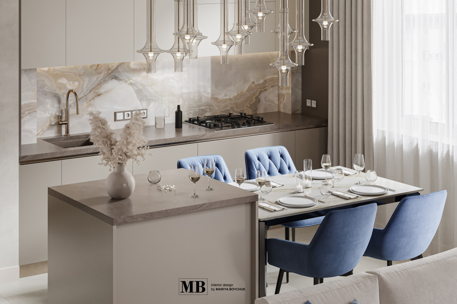 Дизайн квартиры на ул. 9апреля в г. Калининграде