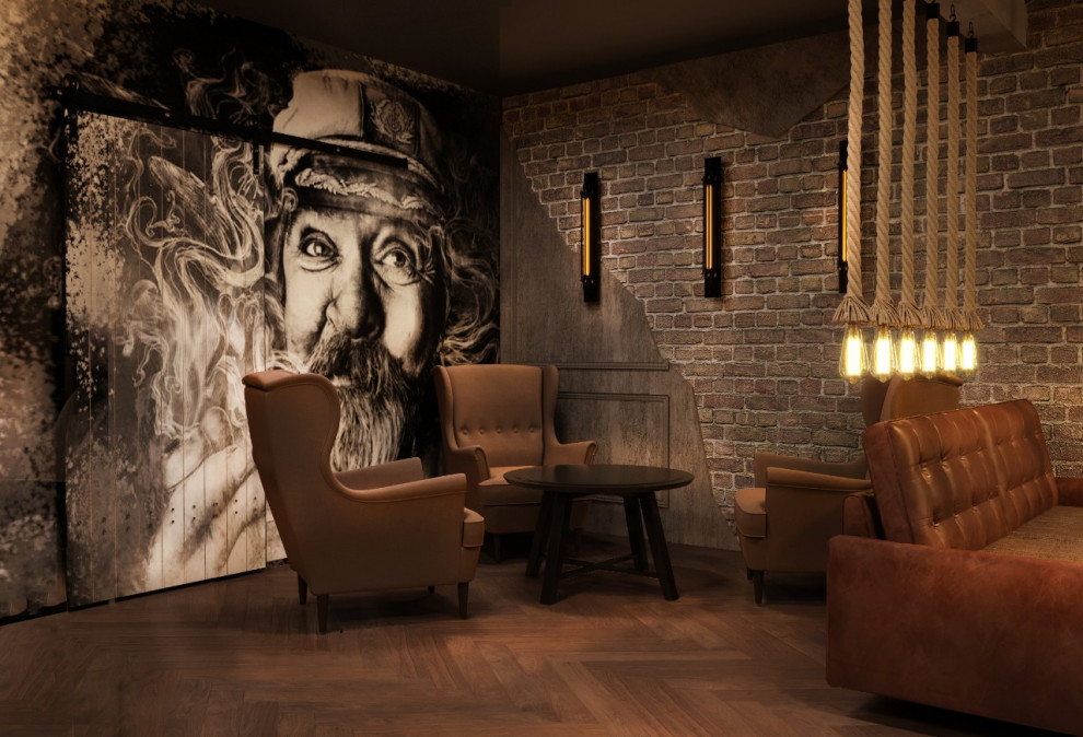 Кальяная КМ в стиле Гранж