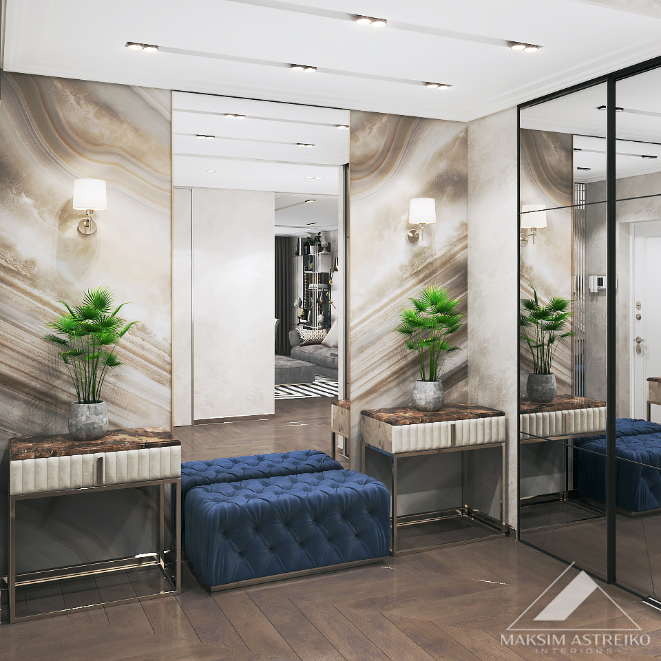 Обложка проекта: Современный интерьер с элементами арт деко