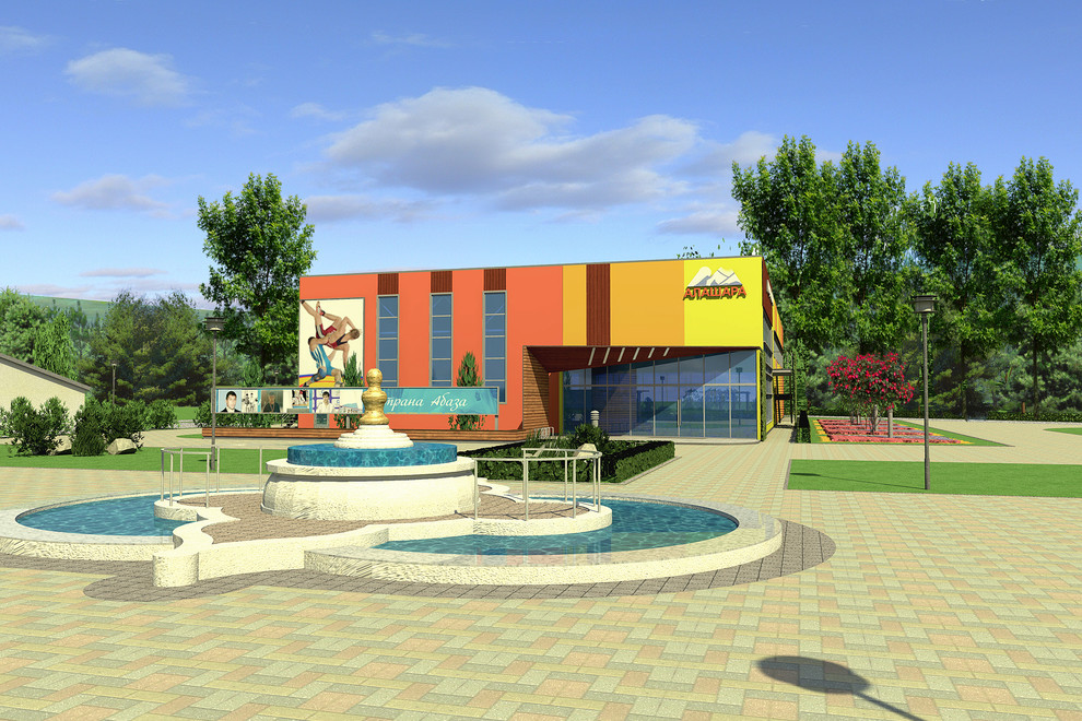 Обложка проекта: Спортивный комплекс