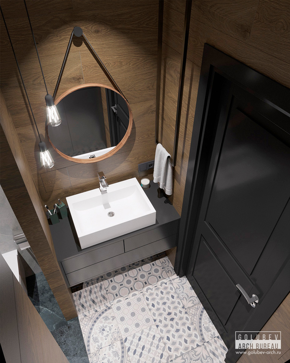 Дизайн апартаментов в стиле лофт, г. Красноярск ,45 м2