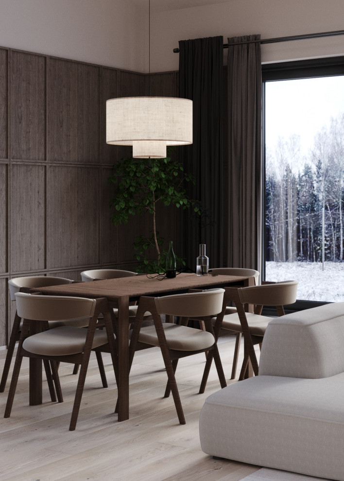 Дизайн-проект загородного дома 115 кв.м.