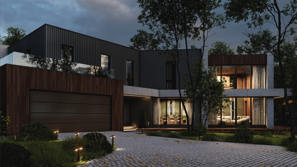 Загородный жилой дом