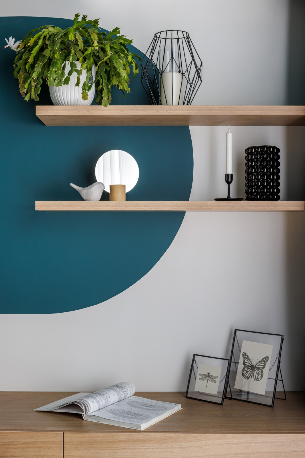 Фотосъёмка интерьера квартиры для портфолио дизайнера Анны Гороховской