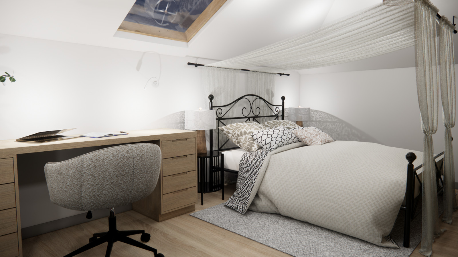 Дом п.Березняки мансарда