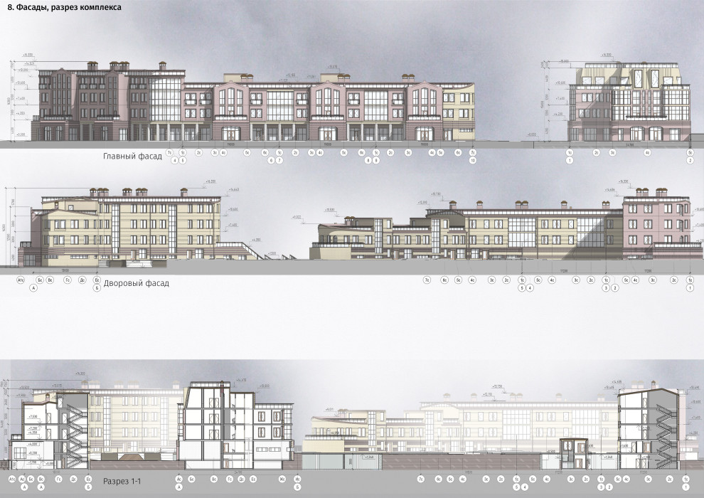 Концепция жилого комплекса малоэтажной застройки