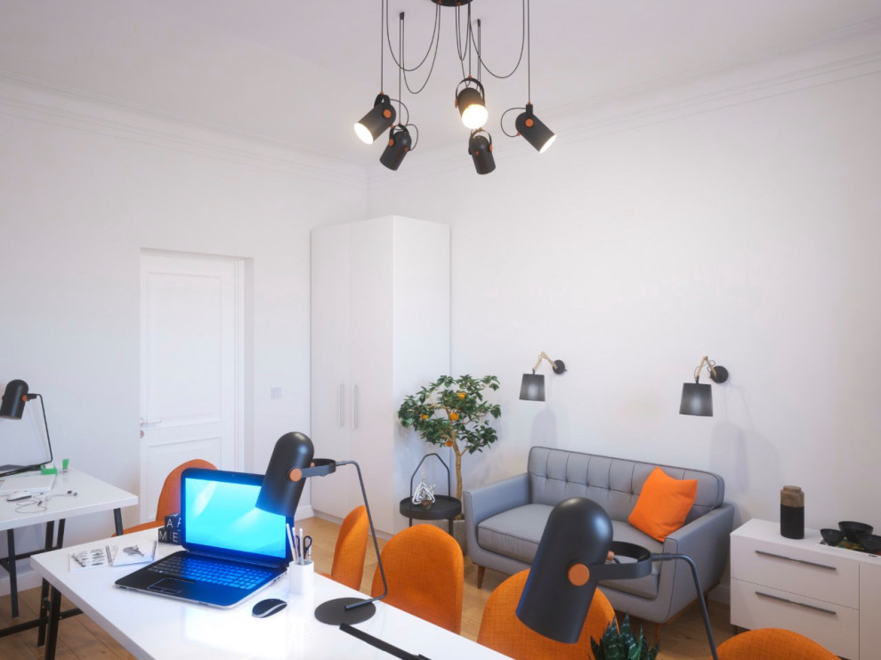 Обложка проекта: Дизайн проект не большого офиса в Москве