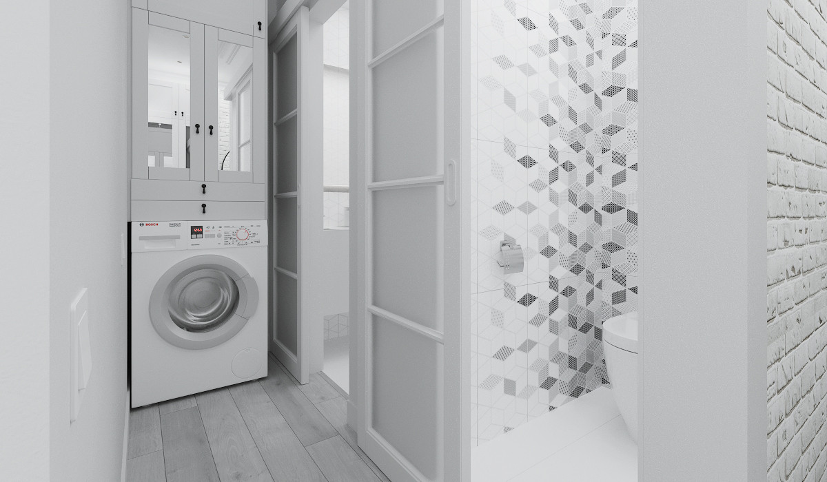 Дизайн-проект 2-х комнатной квартиры