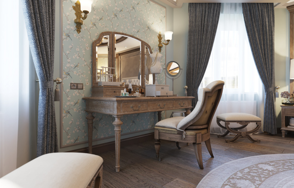 Дизайн интерьера дома с элементами кантри.