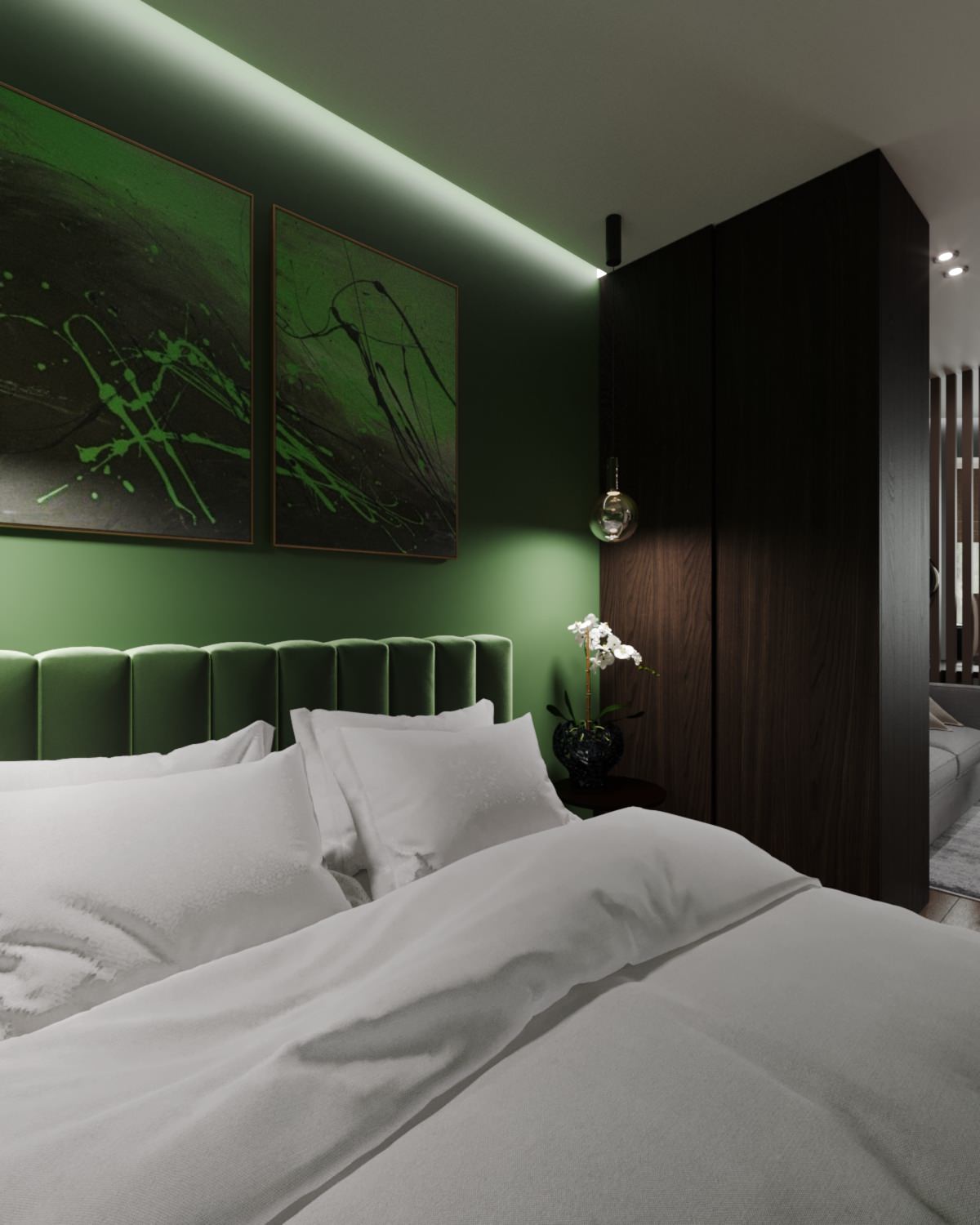 Однокомнатная квартира со сложной планировкой