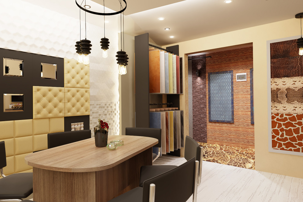 Проект салона по продажам декоративных материалов Elfactura