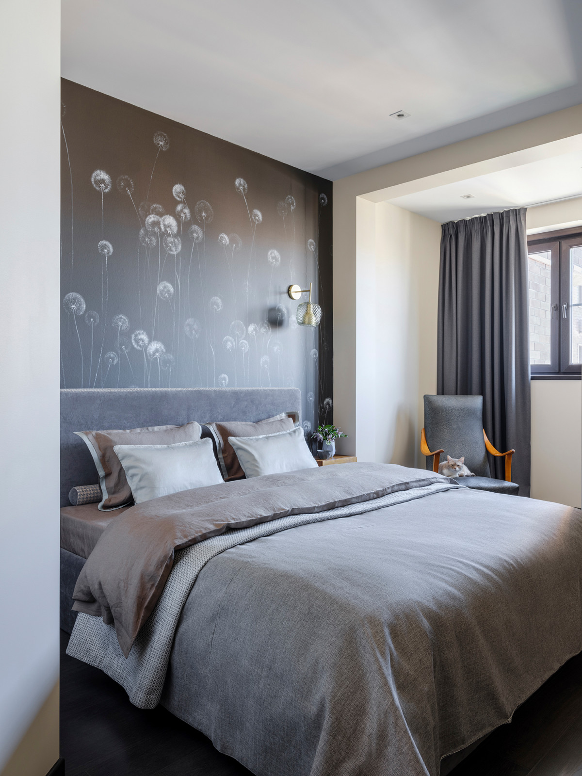 Яркая квартира 90 м² в Москве