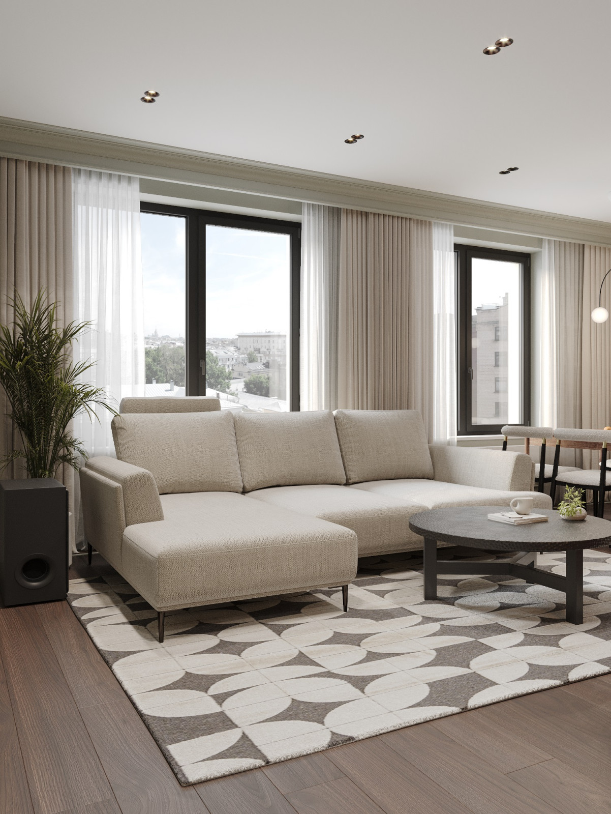 Обложка проекта: Дизайн проект Квартиры в ЖК "Крыловка парк"