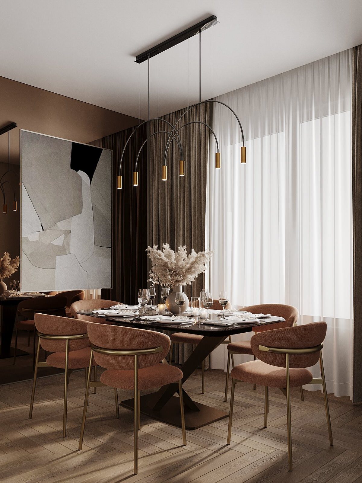 Дизайн интерьера квартиры в ЖК central avenue #PR-400