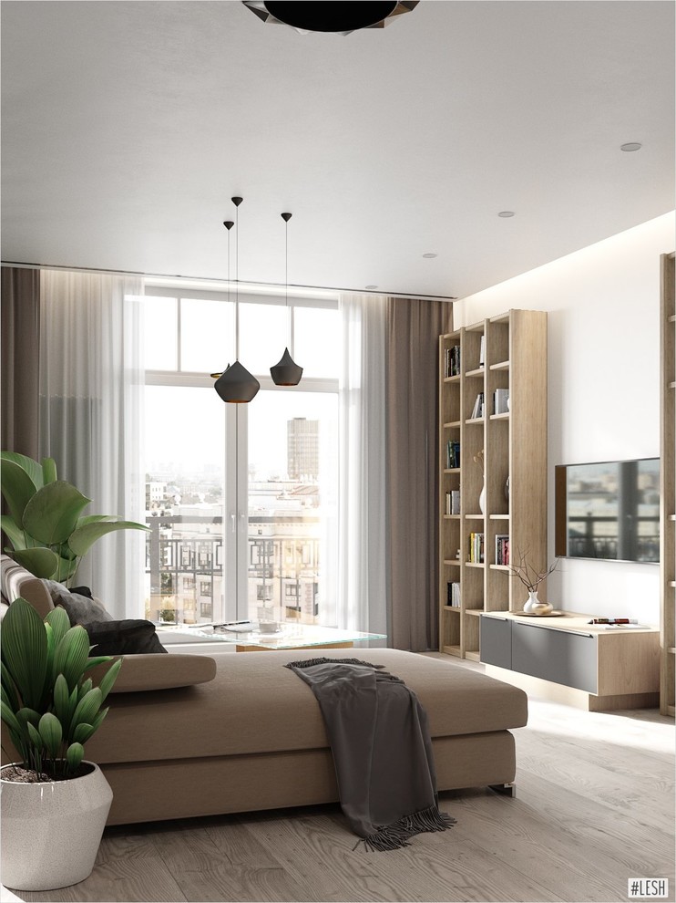 Shchedrin — 77,5m | Сканди-минимализм в резиденции «Щедрин»