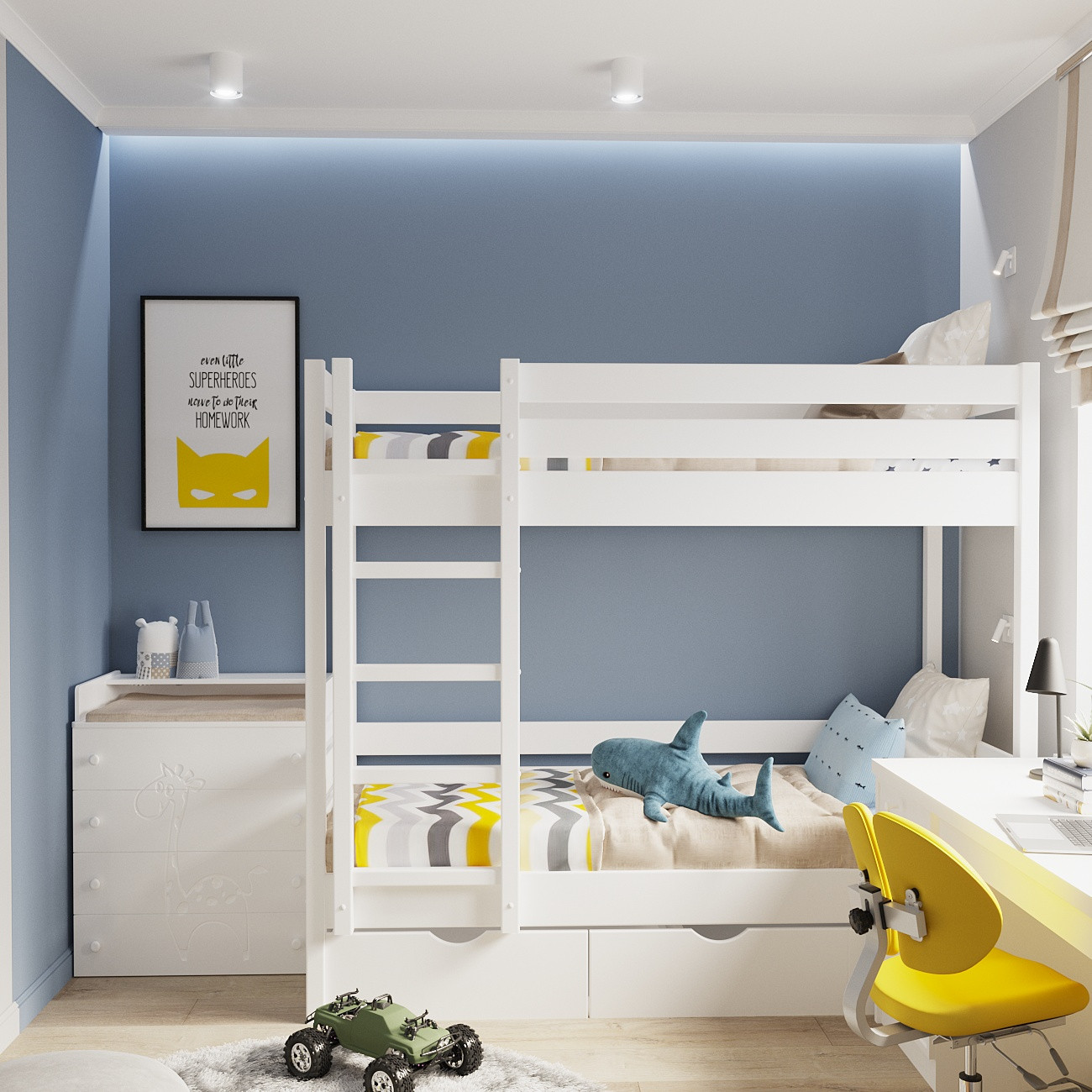 Дизайн-проект квартиры, площадью 72,87 м2