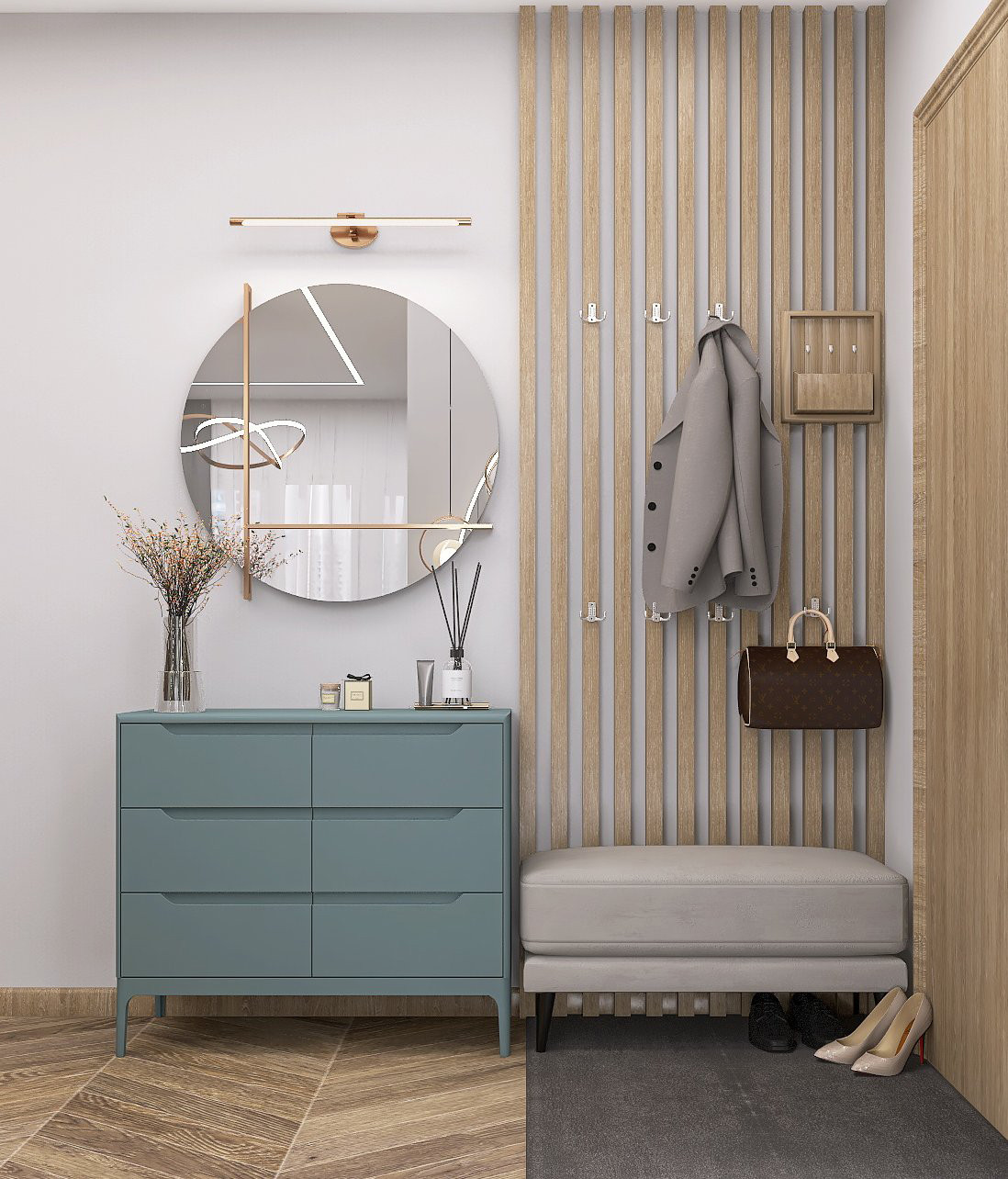 Интерьер квартиры в экостиле