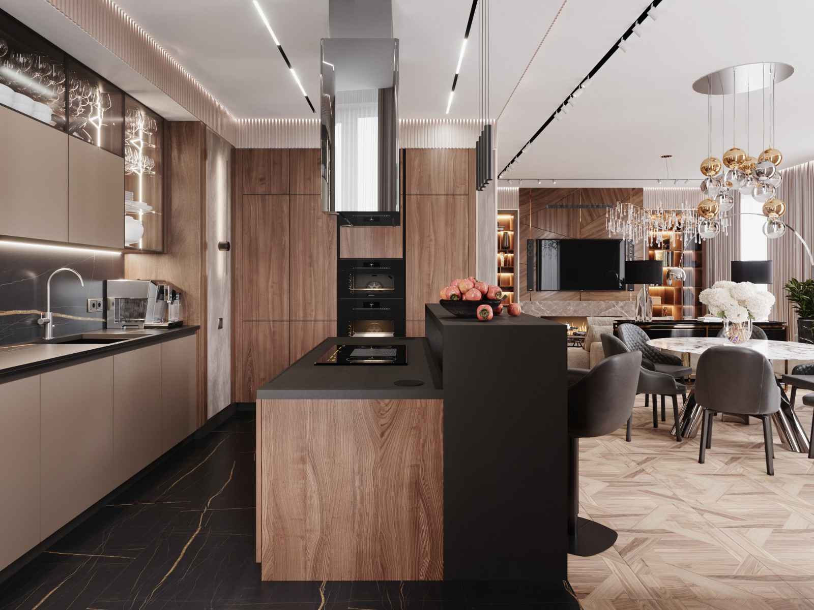 ЖК "Новый город" 140 м²