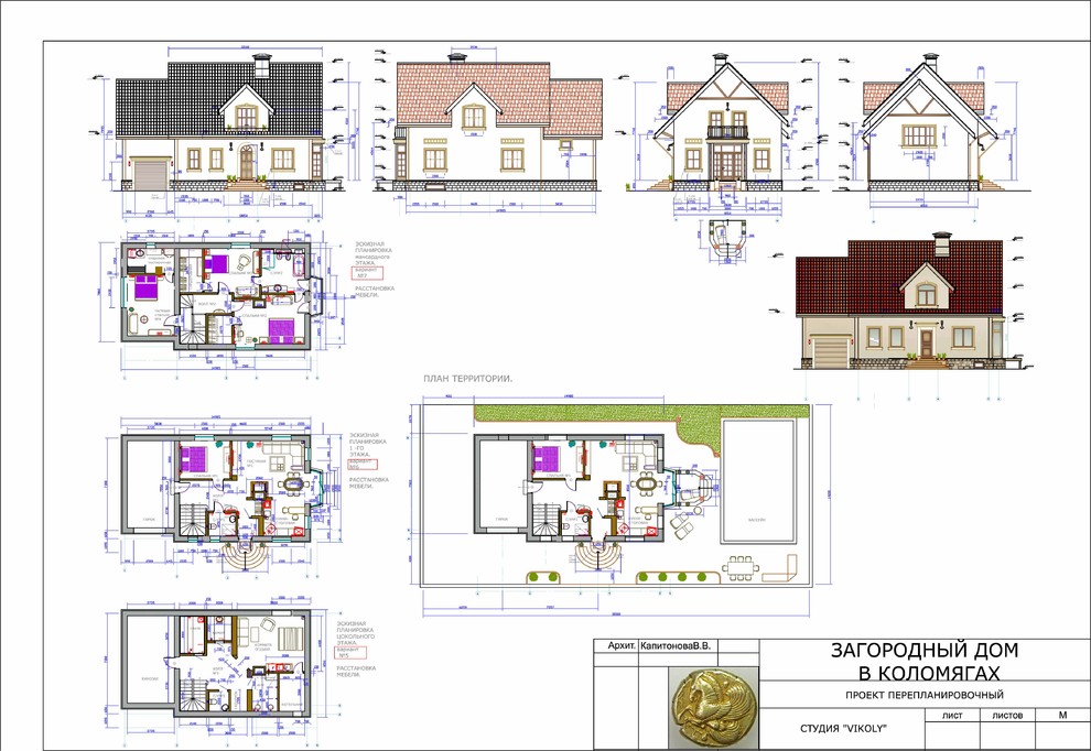 Дом в Коломягах.