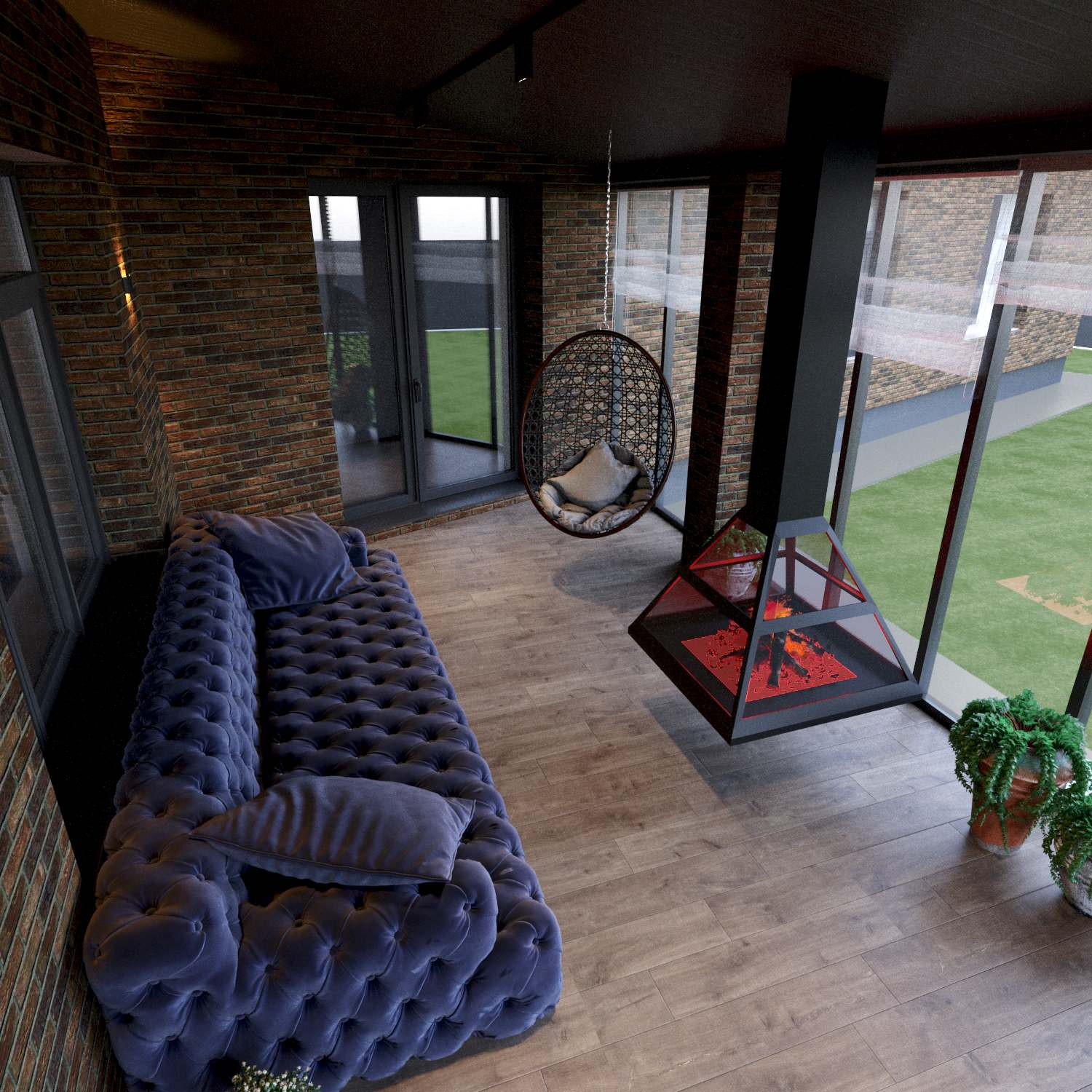 Дизайн дома 215 м. кв. в п. Экодолье