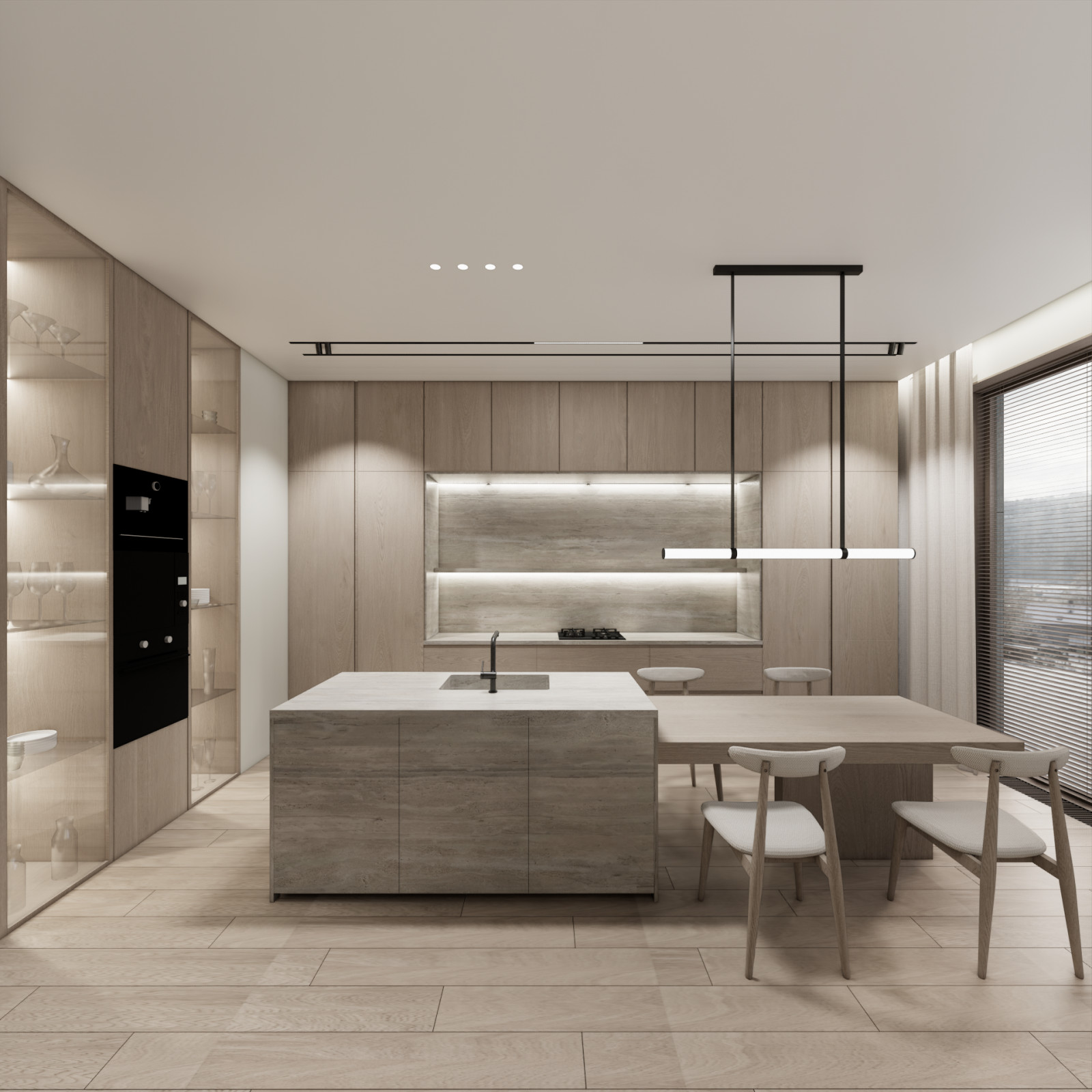 Кухня-гостиная