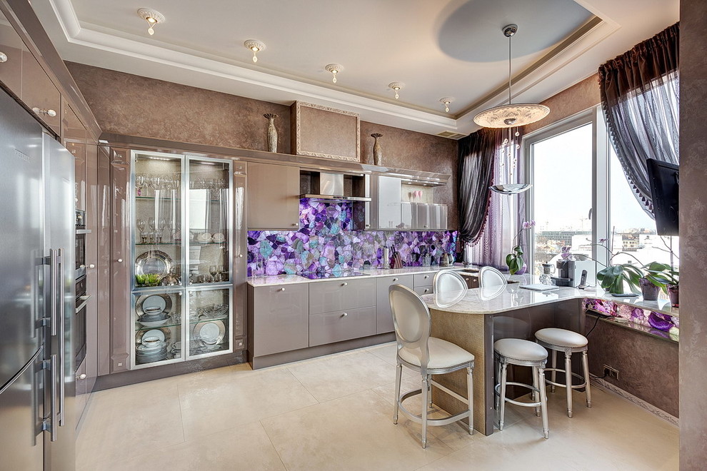 Натуральный камень в интерьере квартиры