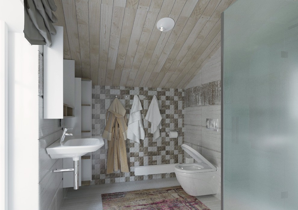 Дизайн деревянного дома в современном стиле, г. Воскресенск Московской области