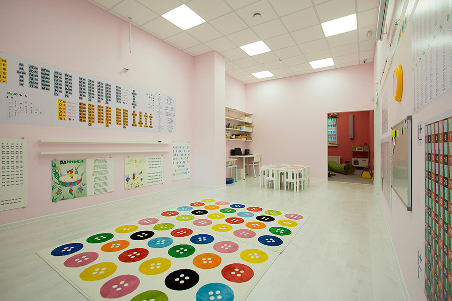 Отделочные работы под ключ в Бэби-клубе по ул. Аношкина, 8