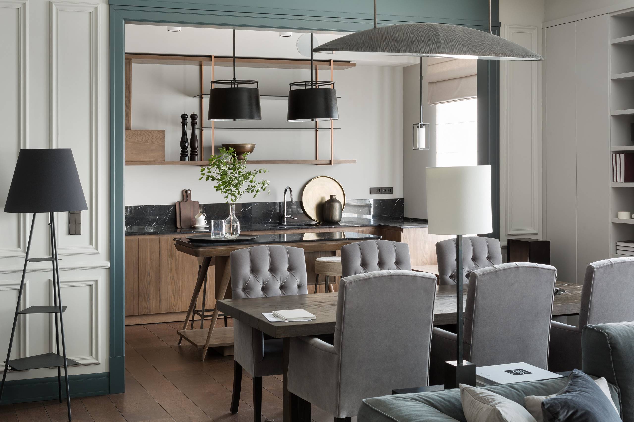 Houzz тур: Квартира с деревянными ставнями в центре Москвы