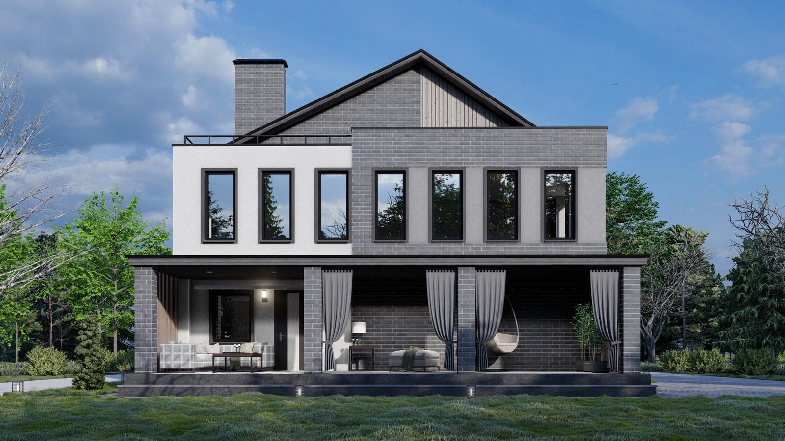 Проект реставрации коттеджа