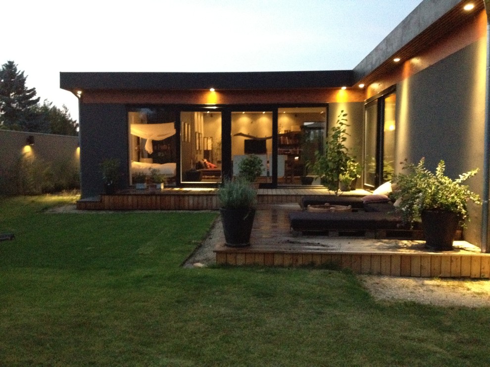 Houzz Дания: Особняк 1960-х годов, превратившийся в азиатское бунгало