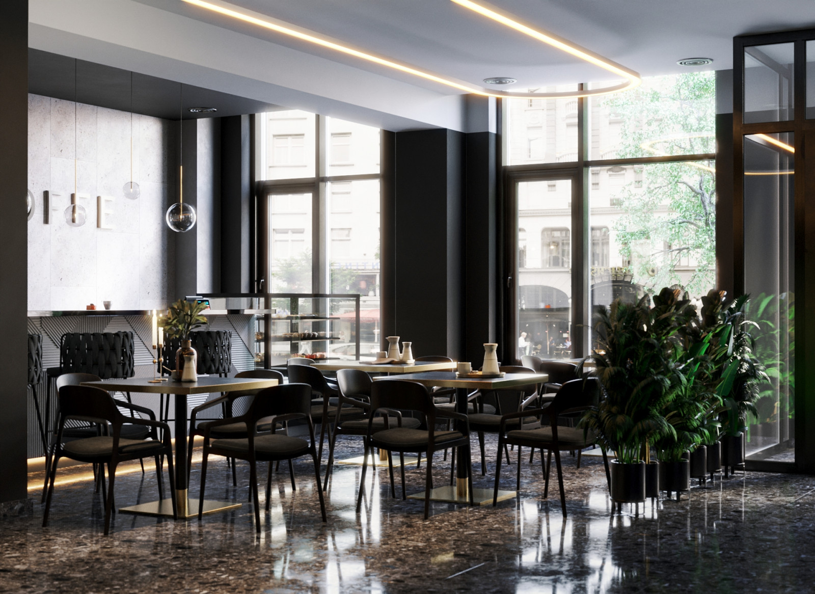 Обложка проекта: Кофейня