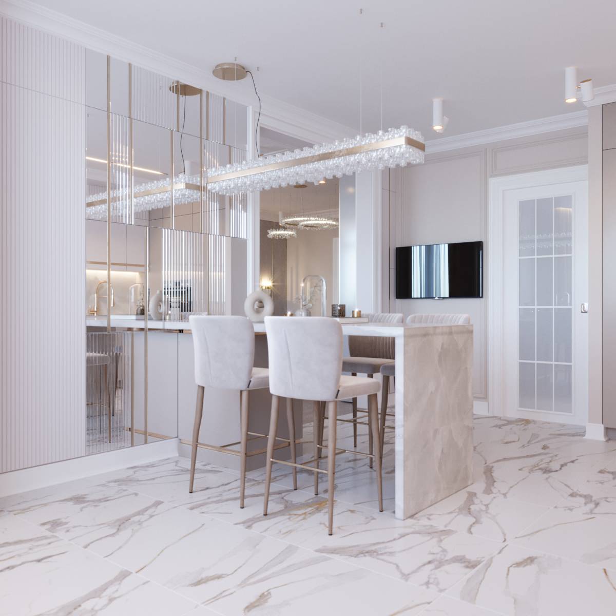 Дизайн интерьера квартиры в Москве