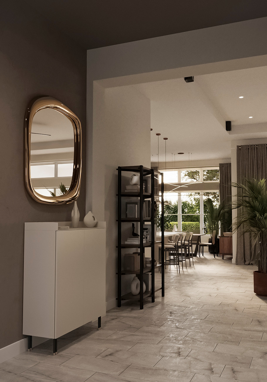 Обложка проекта: Дизайн дома во Флориде в стиле эклектика