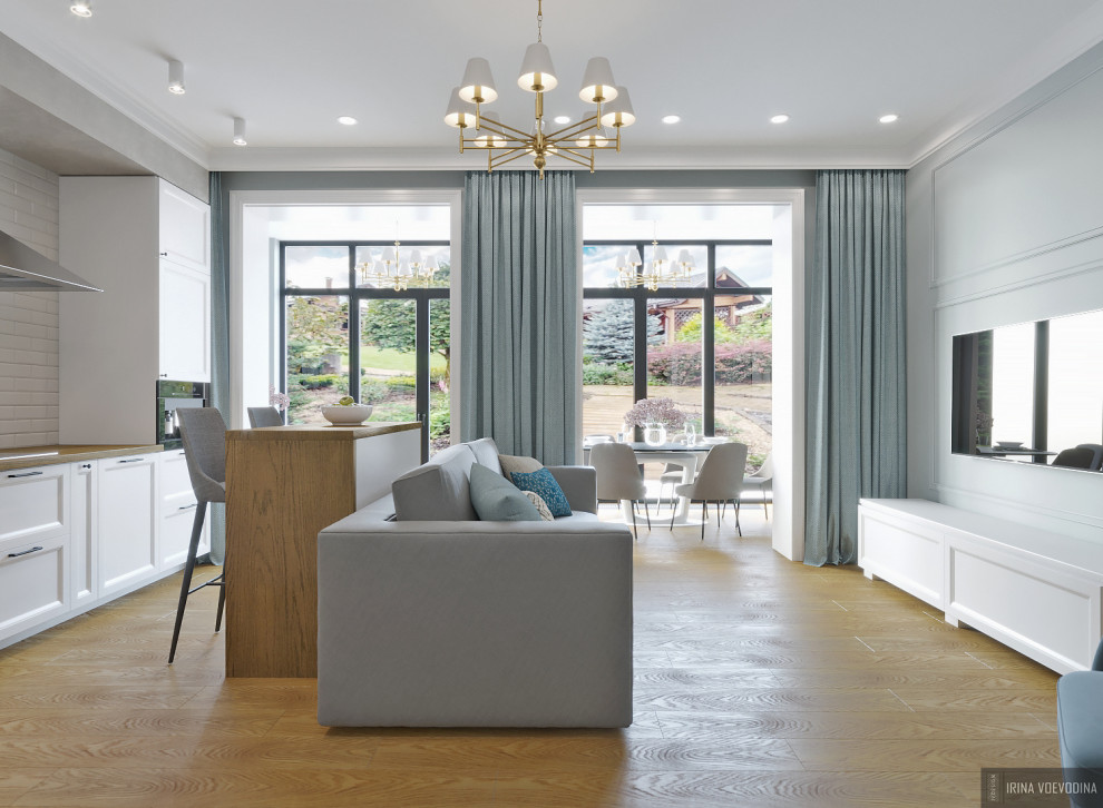 Блок секция у моря для семейной пары