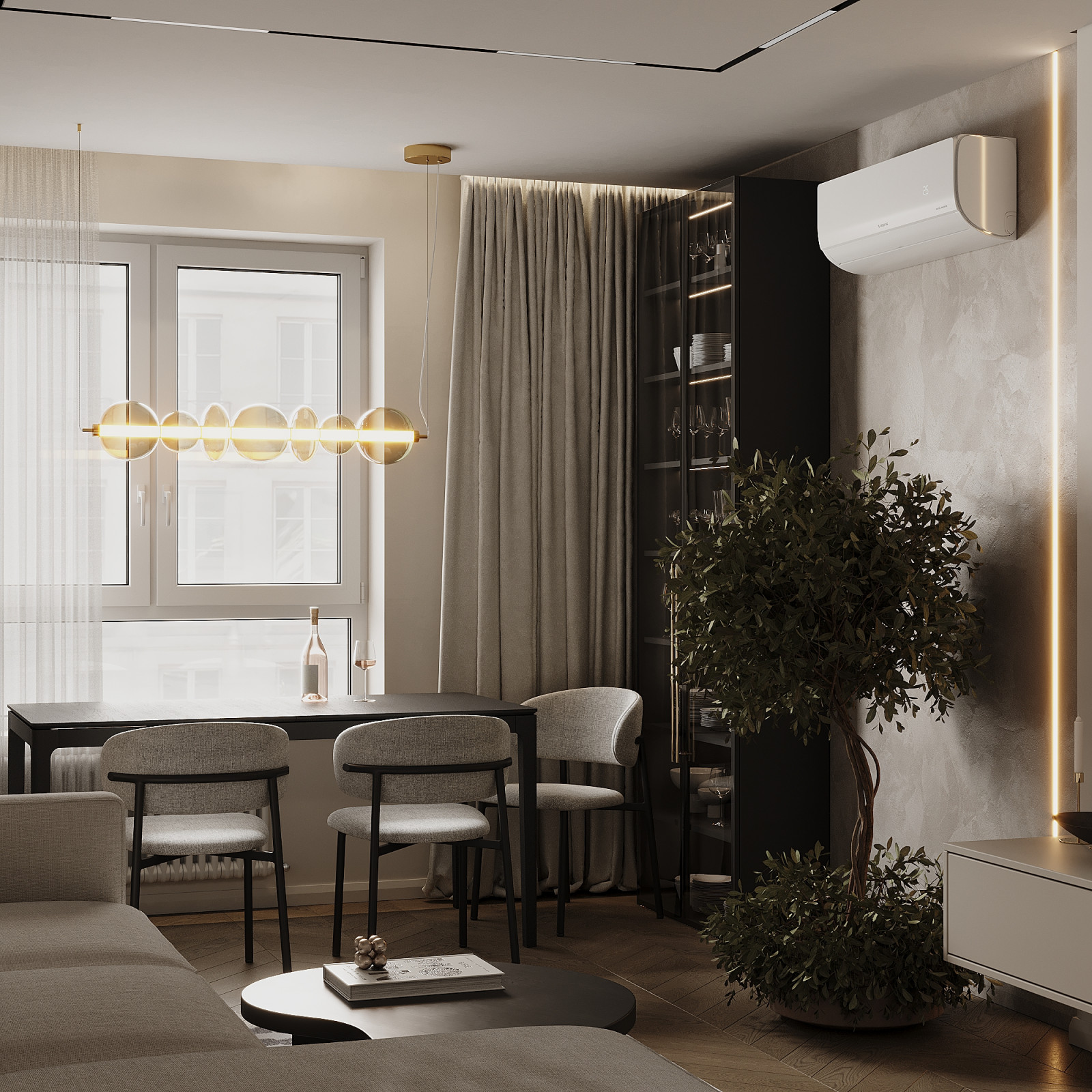 Дизайн-проект квартиры 108м2 г.Москва