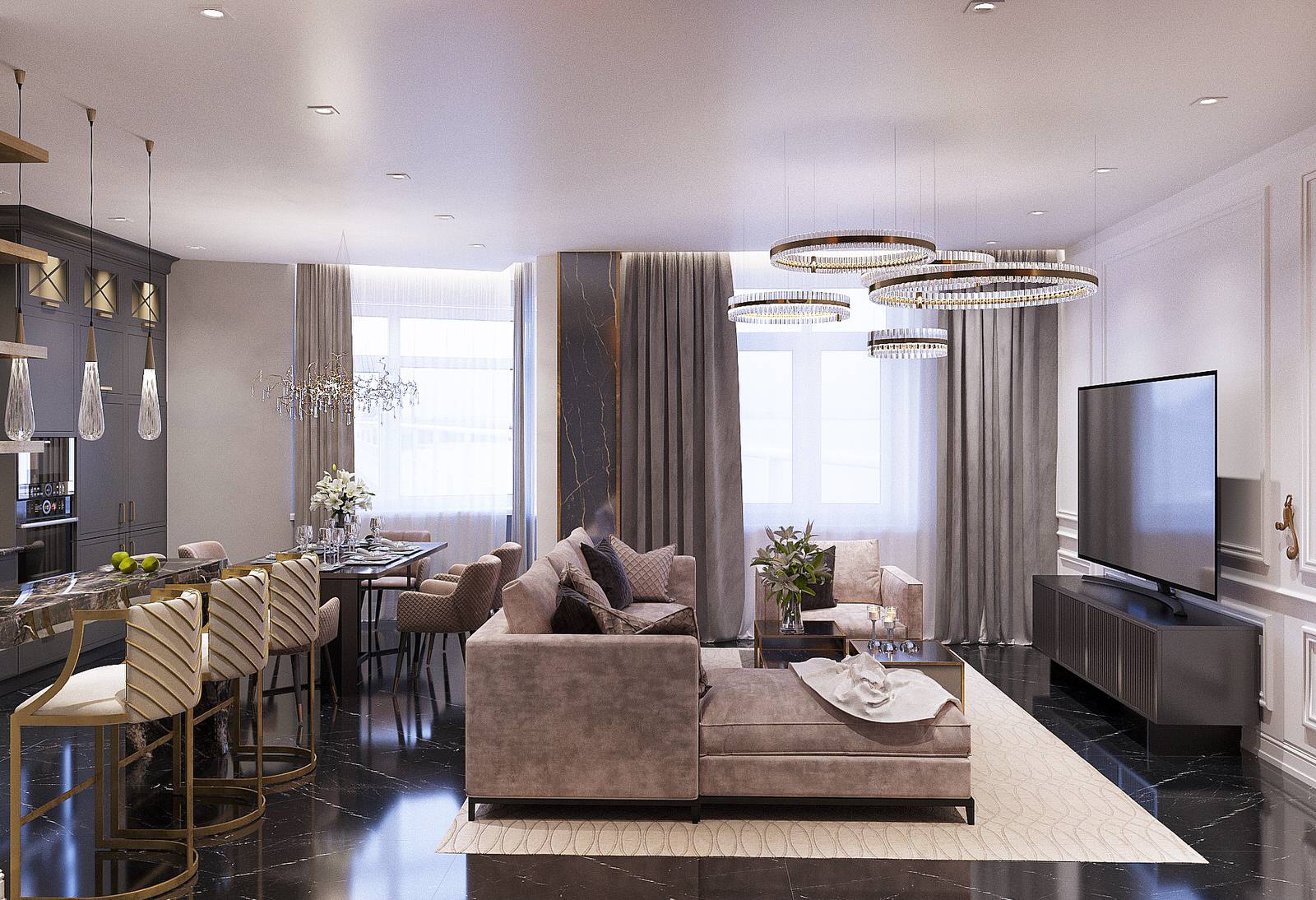 Квартира в ЖК Royal Park,  109 м2