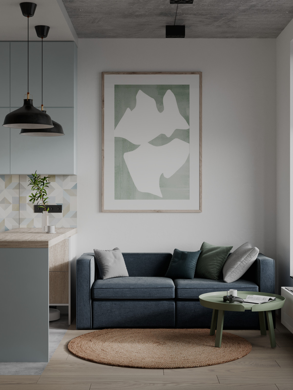 Minimalist apartment