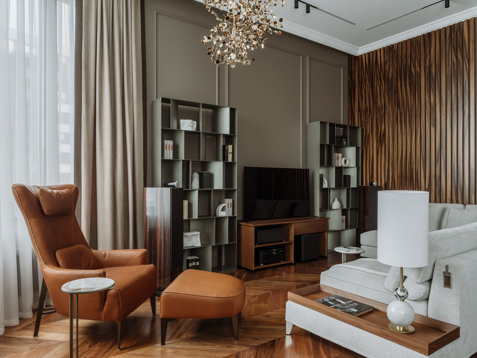 Houzz тур: Квартира 100 кв.м. с радиусной планировкой