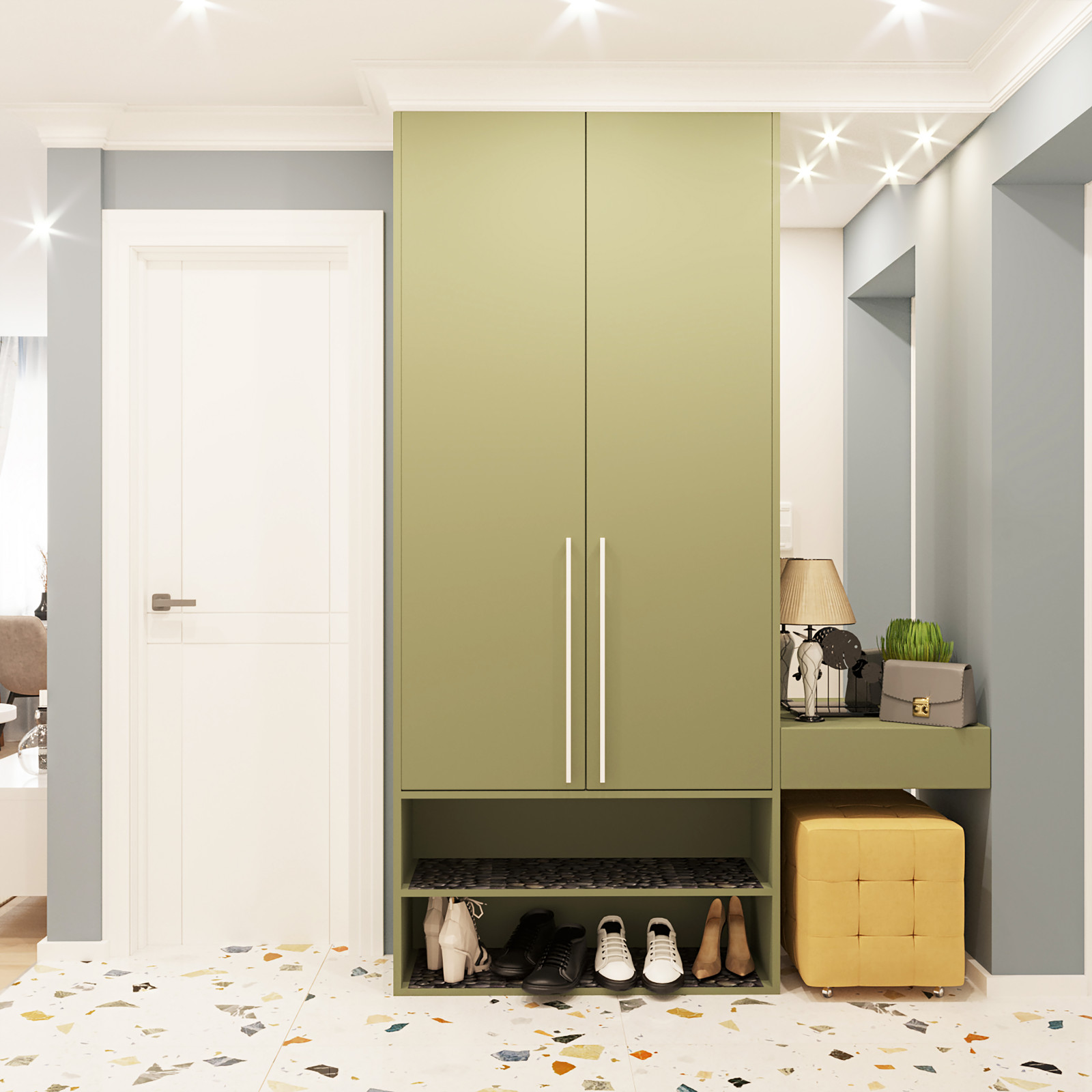 Дизайн-проект квартиры. S=50м2