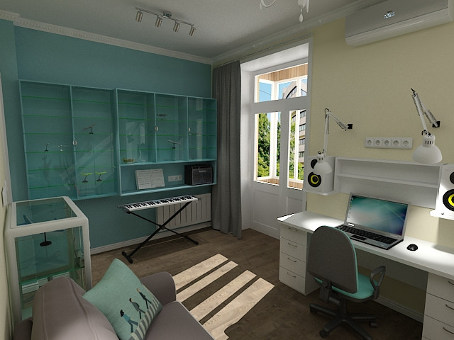 Дизайн-проект двухкомнатной квартиры