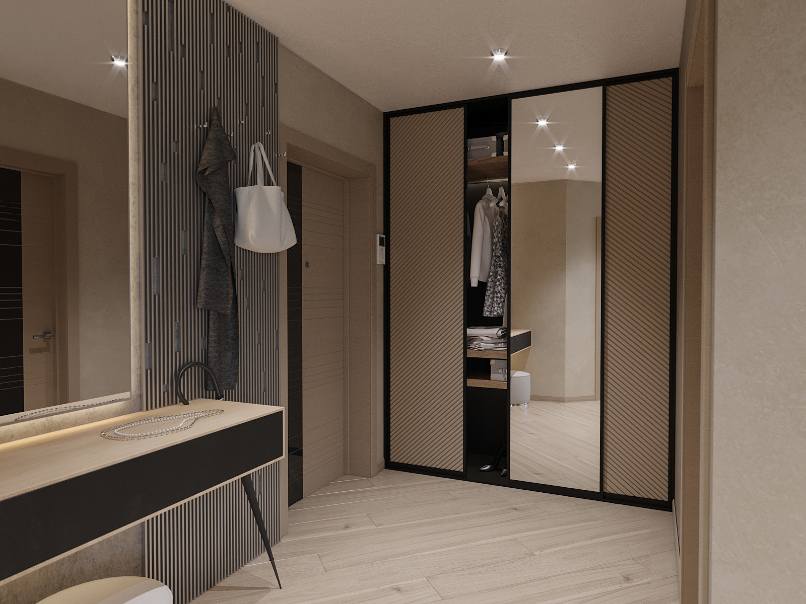 Дизайн квартиры-студии в ЖК Европейский