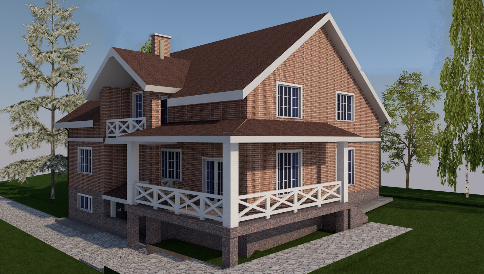 Проект дома F-110